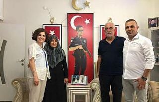 Polis ekipleri, şehit ailelerini ve gazileri unutmadılar