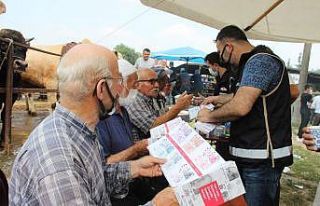 Polisten hayvan satıcılarına sahte para uyarısı