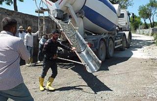 Posof beton yol ile tanıştı