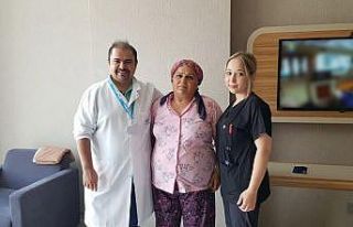 Rahim tümöründen Liv Hospital Gaziantep’te kurtuldu