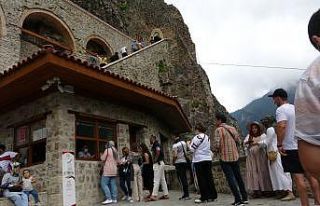 Restorasyon çalışmaları tamamlanan Sümela’ya...