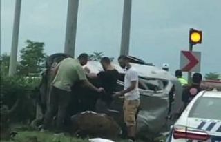 Rize’de trafik kazası: 7 yaralı