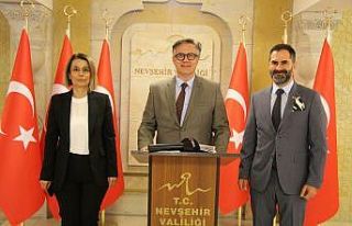 Romanya Ankara Büyükelçisi Tinca, Nevşehir Valisi...