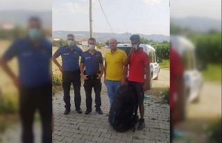 Rüzgara kapılan yamaç paraşütçüsü Selendi’ye...