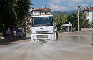 Safranbolu’da bayram temizliği devam ediyor