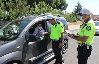 Salihli Polisi’nden bayram denetimi