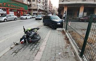 Samandağ’da trafik kazası: 2 yaralı