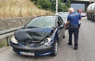 Samsun’da 5 aracın karıştığı zincirleme kaza:...