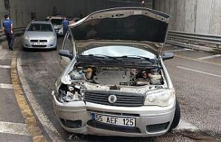 Samsun’da alt geçitte kaza: 2 yaralı