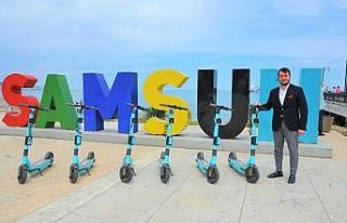 Samsun’da ‘elektrikli scooter’ dönemi