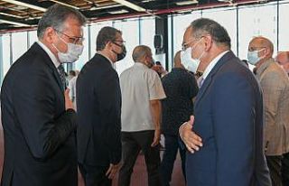 Samsun’da protokol bayramlaştı