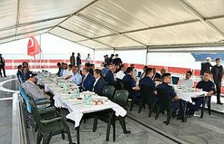 Samsun’da şehit yakınları, gaziler ve aileleri...