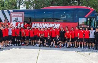 Samsunspor kamp için Kayseri’ye gitti