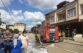 Sancaktepe’de bir evde çıkan yangında anne ve...