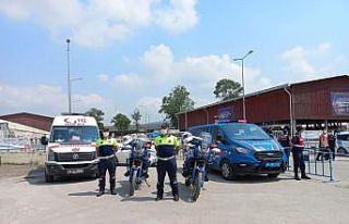 Sancaktepe’de jandarma kurban satış ve kesim yerlerini...