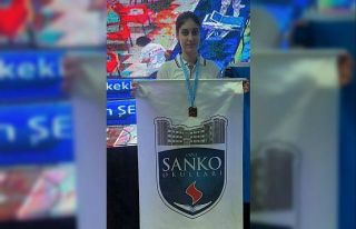 SANKO okullarının yüzme başarısı