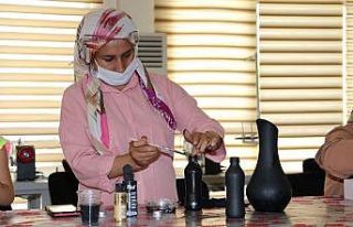 Şanlıurfalı kadınlar boş zamanlarını kurslarda...