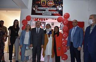 Şehit Esma Çevik ve Kemal Sayar adına kütüphane...