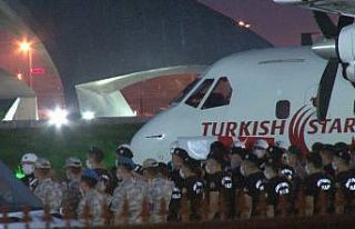 Şehit Hasan Cevher’in naaşı İstanbul’a getirildi