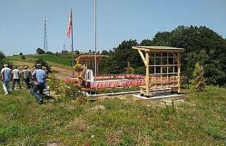 Şehit Sait Miyanyedi’nin mezarı şehitlik haline...