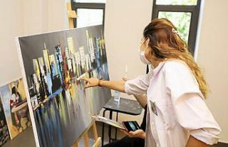 Şehitkamil’de resim kursuna yoğun ilgi