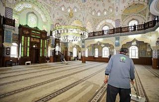 Şehitkamil’deki camiler bayram namazına hazır