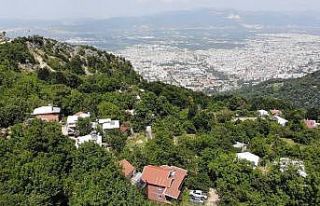 Şehrin sıcağından kaçıp 10 dakikada 6 derece...