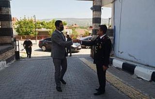 Selendi’de protokol bayramlaştı