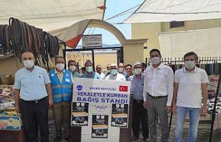 Selendi’de vekaletle kurban bağış standı açıldı