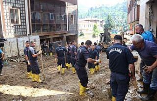 Selin vurduğu Rize’nin Güneysu ilçesinde jandarma...