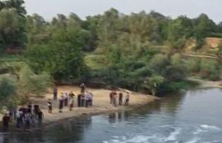 Serinlemek için girdiği suda boğuldu