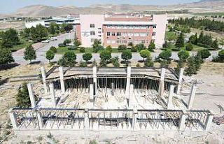 Seyrani Kampüsü Sosyal Tesis Çalışmaları devam...