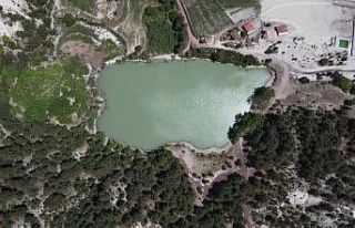 Sıcaktan bunalanlar Kolak Gölüne gidiyor