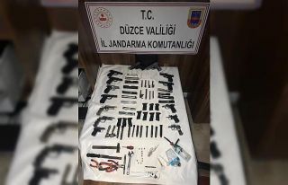 Silah imalatına jandarma baskını