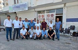 Silvan’da minibüs ve servis şoförleri dernek...