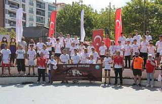 Sinop’ta 15 Temmuz şehitleri için koştular