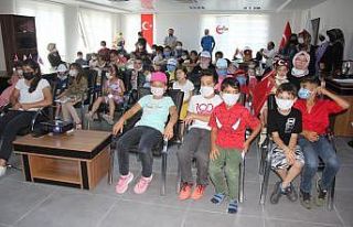 Sinop’ta gaziler çocuklarla bir araya geldi