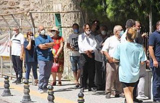 Sinop’ta maaş ve ikramiye kuyruğu