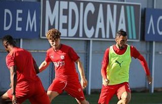 Sivasspor, Petrocub maçının taktiğini çalıştı