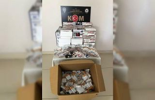 Sivas’ta kaçakçılık operasyonu: 20 bin adet...