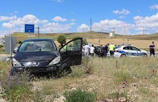 Sivas’ta otomobiller çarpıştı: 1 yaralı