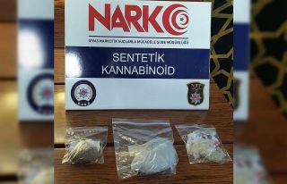 Sivas’ta sentetik cannabinoid ele geçirildi