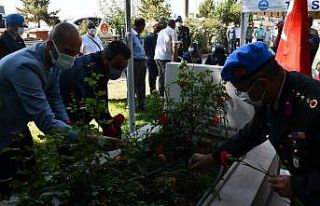 Söke’de şehitlik ziyaretigerçekleştirildi