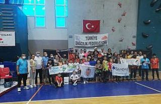 Spor tırmanışta Türkiye şampiyonu İnegöl’den