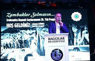 Srebrenitsa şehitleri Bağcılar’da anıldı