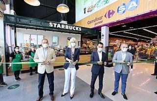 Starbucks, şimdi CarrefourSA marketlerinde