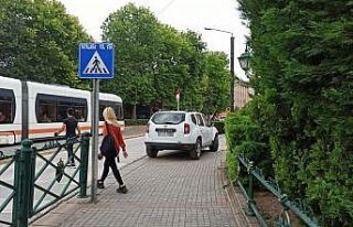 Sürücünün rahatlığı şaşırttı