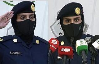 Suudi Arabistan’da ilk kez kadın bir asker hac...