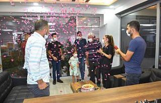 Talasemi hastasına markette doğum günü sürprizi