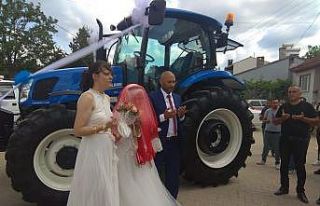 Tarımsal Kooperatif Başkanı damat olunca gelin...